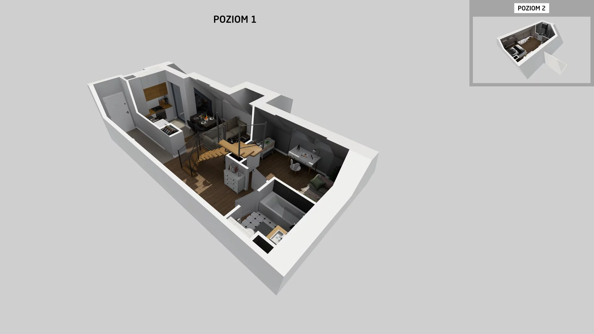 3 pokoje, mieszkanie 65,02 m², piętro 2, oferta nr A/24, Osobowicka 114, Wrocław, Osobowice-Rędzin, Fabryczna, ul. Osobowicka 114