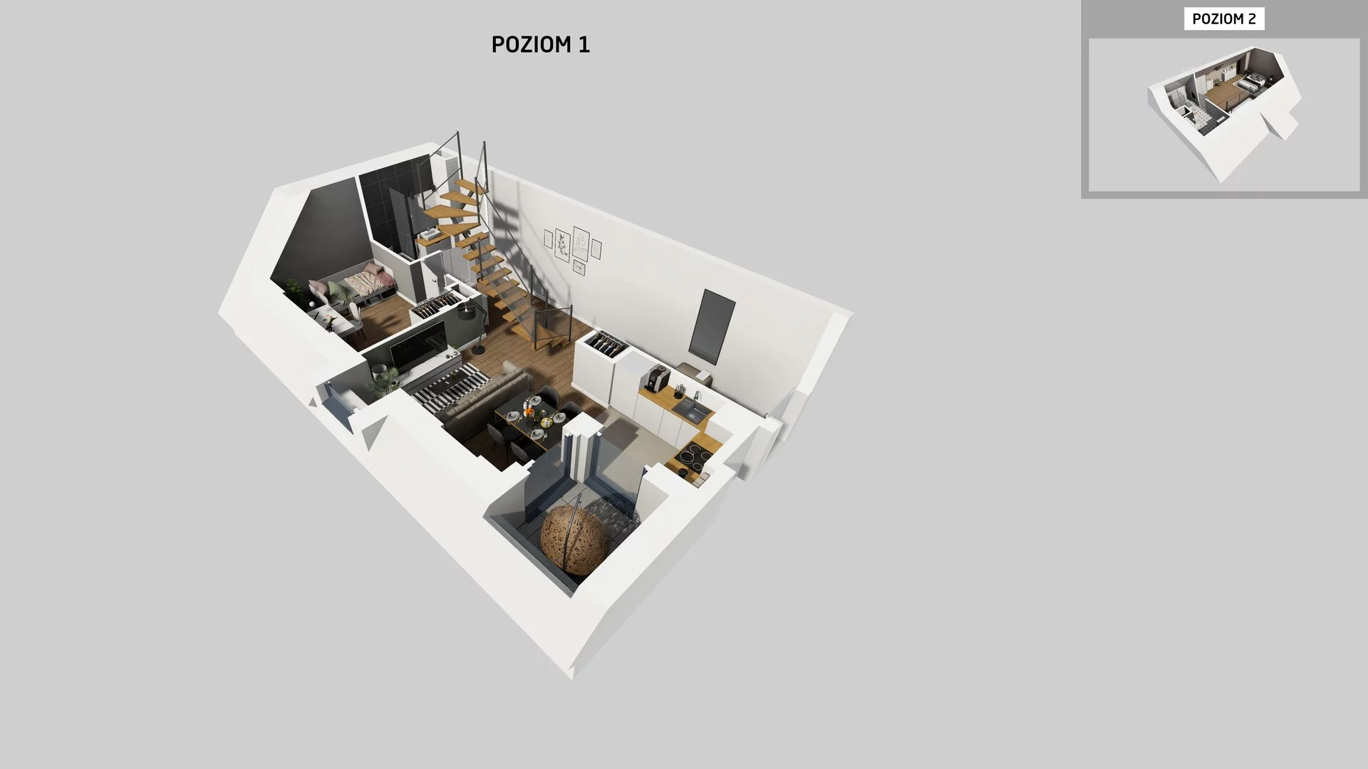 3 pokoje, mieszkanie 65,02 m², piętro 2, oferta nr A/24, Osobowicka 114, Wrocław, Osobowice-Rędzin, Fabryczna, ul. Osobowicka 114