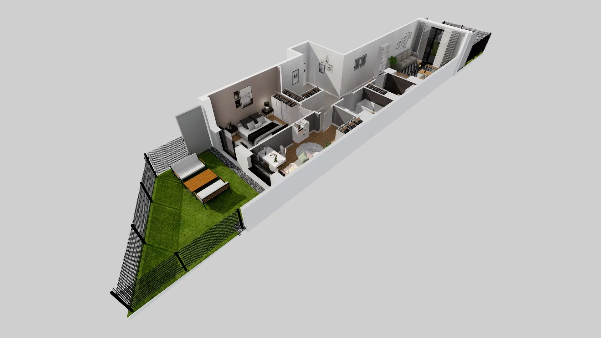 3 pokoje, mieszkanie 61,00 m², parter, oferta nr E/68, Osiedle przy Ryżowej, Warszawa, Ursus, Skorosze, ul. Ryżowa 62