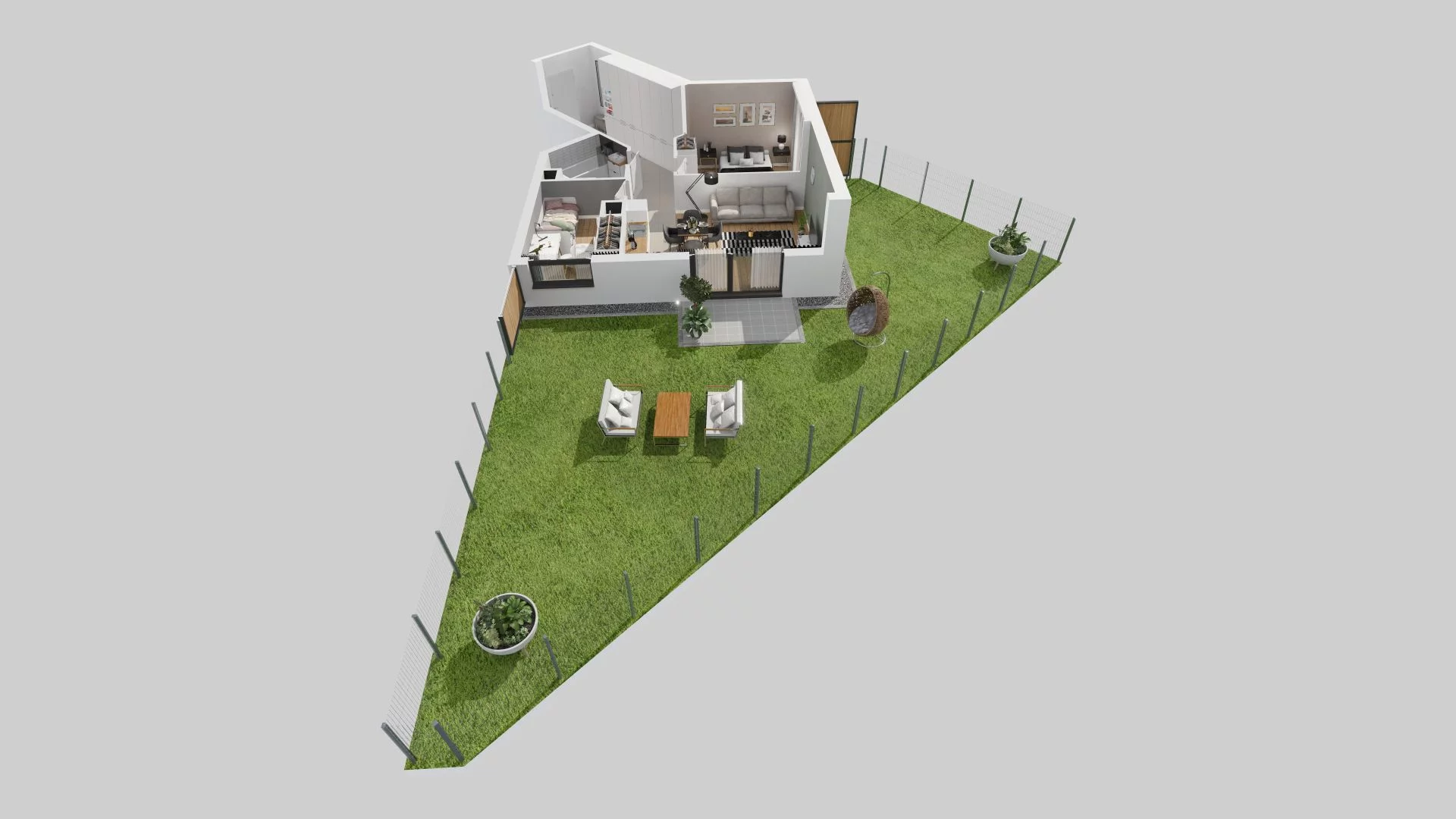 3 pokoje, mieszkanie 55,90 m², parter, oferta nr A/83, Metro Zachód, Warszawa, Bemowo, Chrzanów, ul. Szeligowska