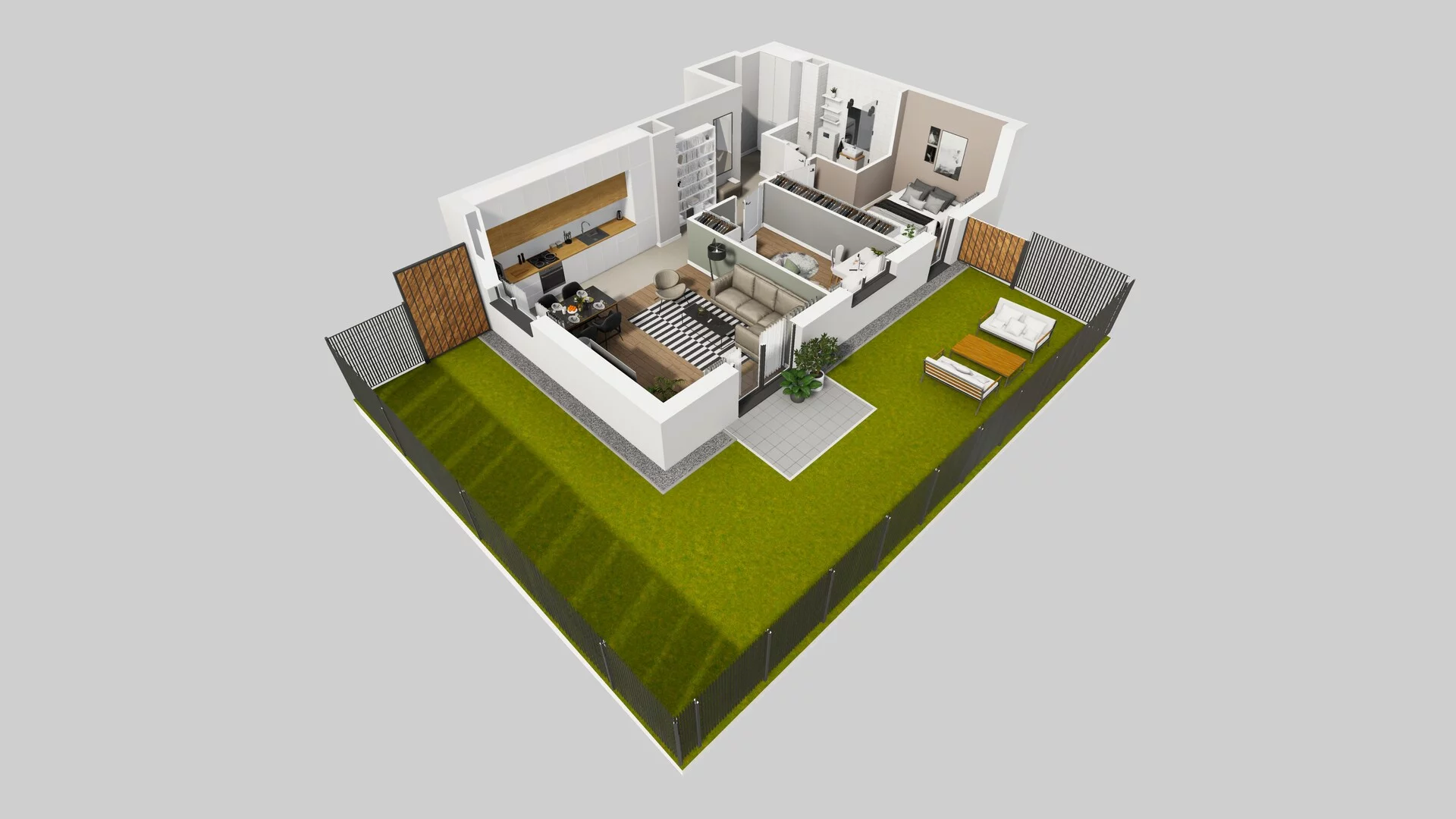 3 pokoje, mieszkanie 61,41 m², parter, oferta nr C/4, Osiedle Rapsodia 2, Wrocław, Karłowice-Różanka, Różanka, ul. Wołowska 5