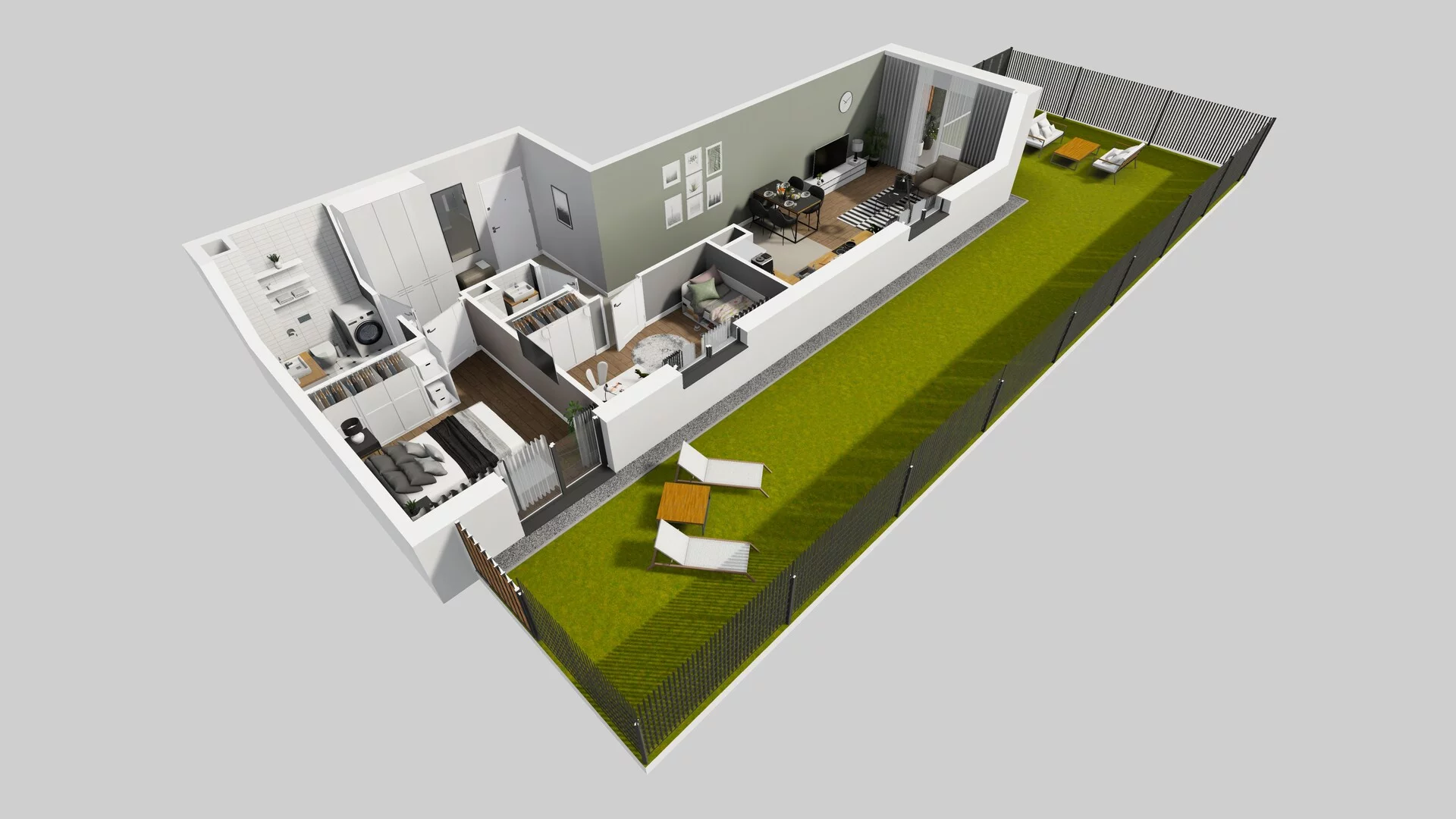 3 pokoje, mieszkanie 63,70 m², parter, oferta nr D/6, Osiedle Rapsodia 2, Wrocław, Karłowice-Różanka, Różanka, ul. Wołowska 5