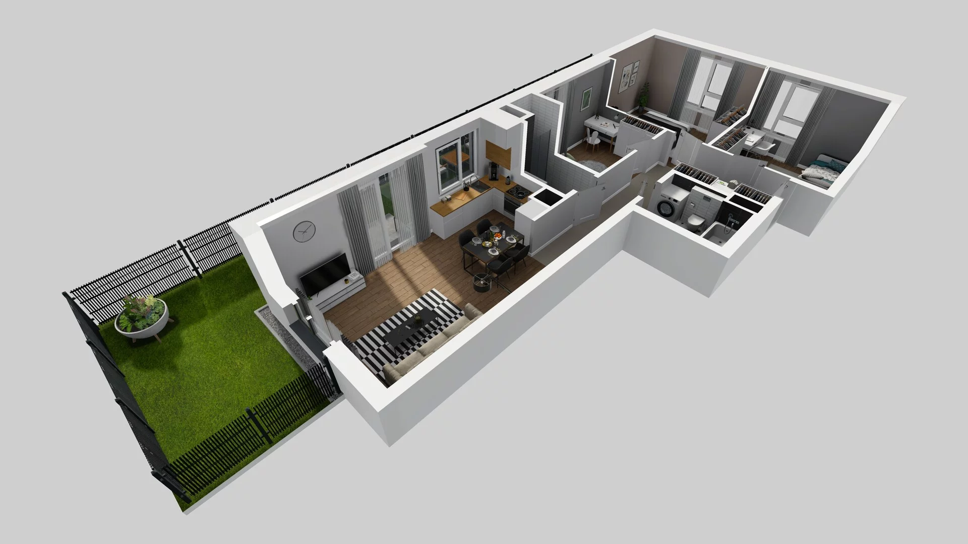 4 pokoje, mieszkanie 72,74 m², parter, oferta nr A/1, Mokotów Sportowy 3, Warszawa, Mokotów, Augustówka, ul. Antoniewska