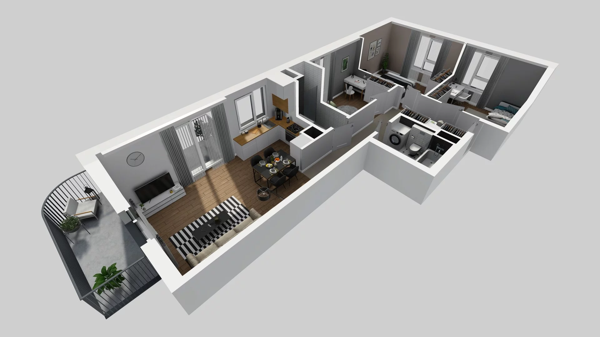 4 pokoje, mieszkanie 72,78 m², piętro 1, oferta nr A/3, Mokotów Sportowy 3, Warszawa, Mokotów, Augustówka, ul. Antoniewska