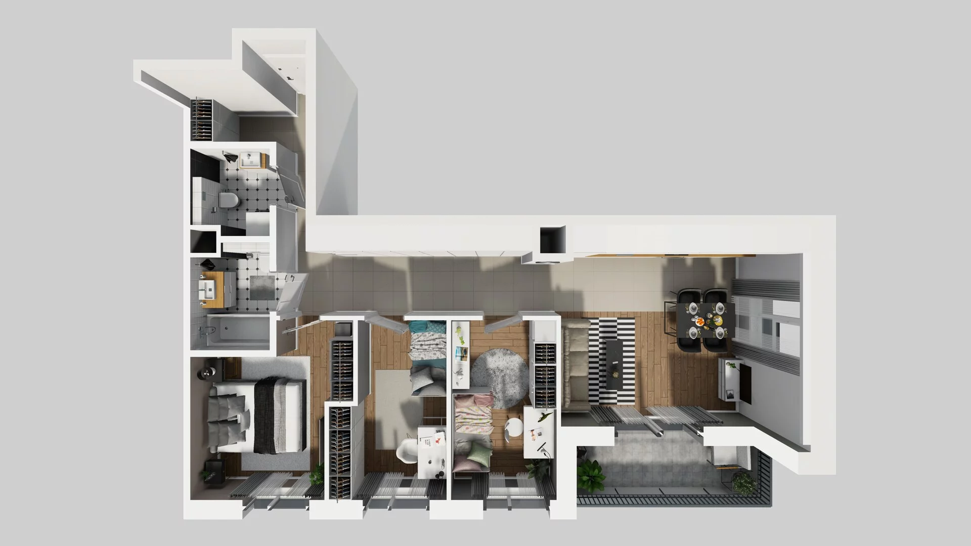 4 pokoje, mieszkanie 75,06 m², piętro 1, oferta nr A/5, Mokotów Sportowy 3, Warszawa, Mokotów, Augustówka, ul. Antoniewska