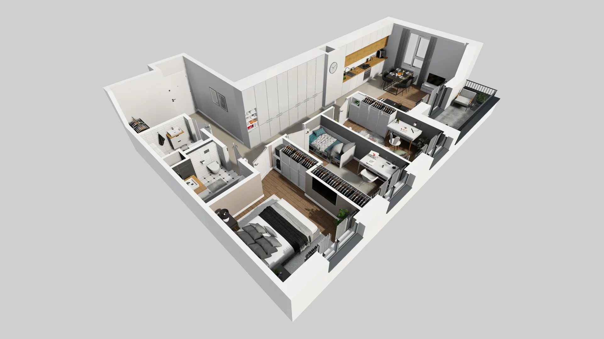 4 pokoje, mieszkanie 75,06 m², piętro 1, oferta nr A/5, Mokotów Sportowy 3, Warszawa, Mokotów, Augustówka, ul. Antoniewska