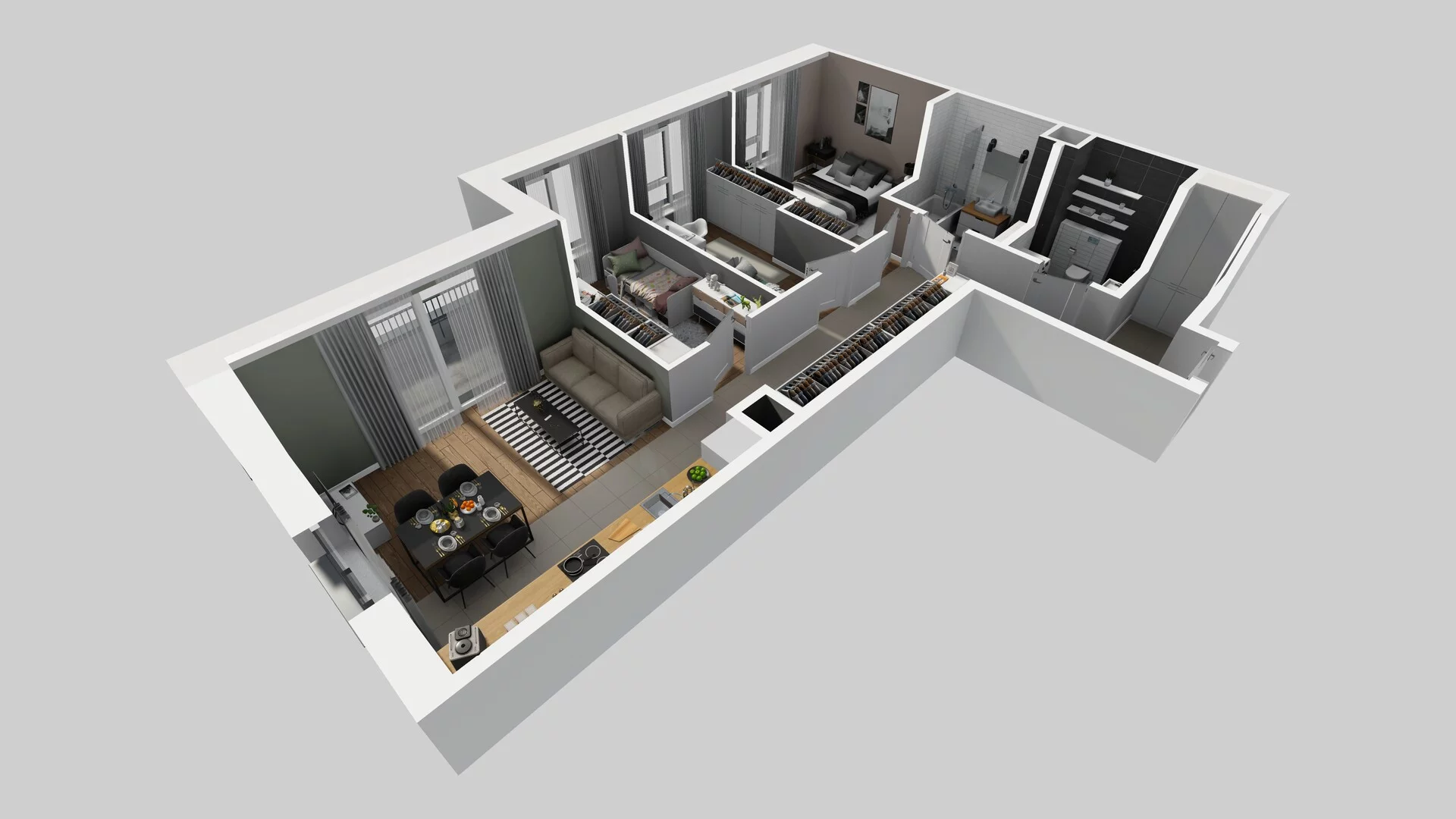 4 pokoje, mieszkanie 75,06 m², piętro 1, oferta nr A/5, Mokotów Sportowy 3, Warszawa, Mokotów, Augustówka, ul. Antoniewska