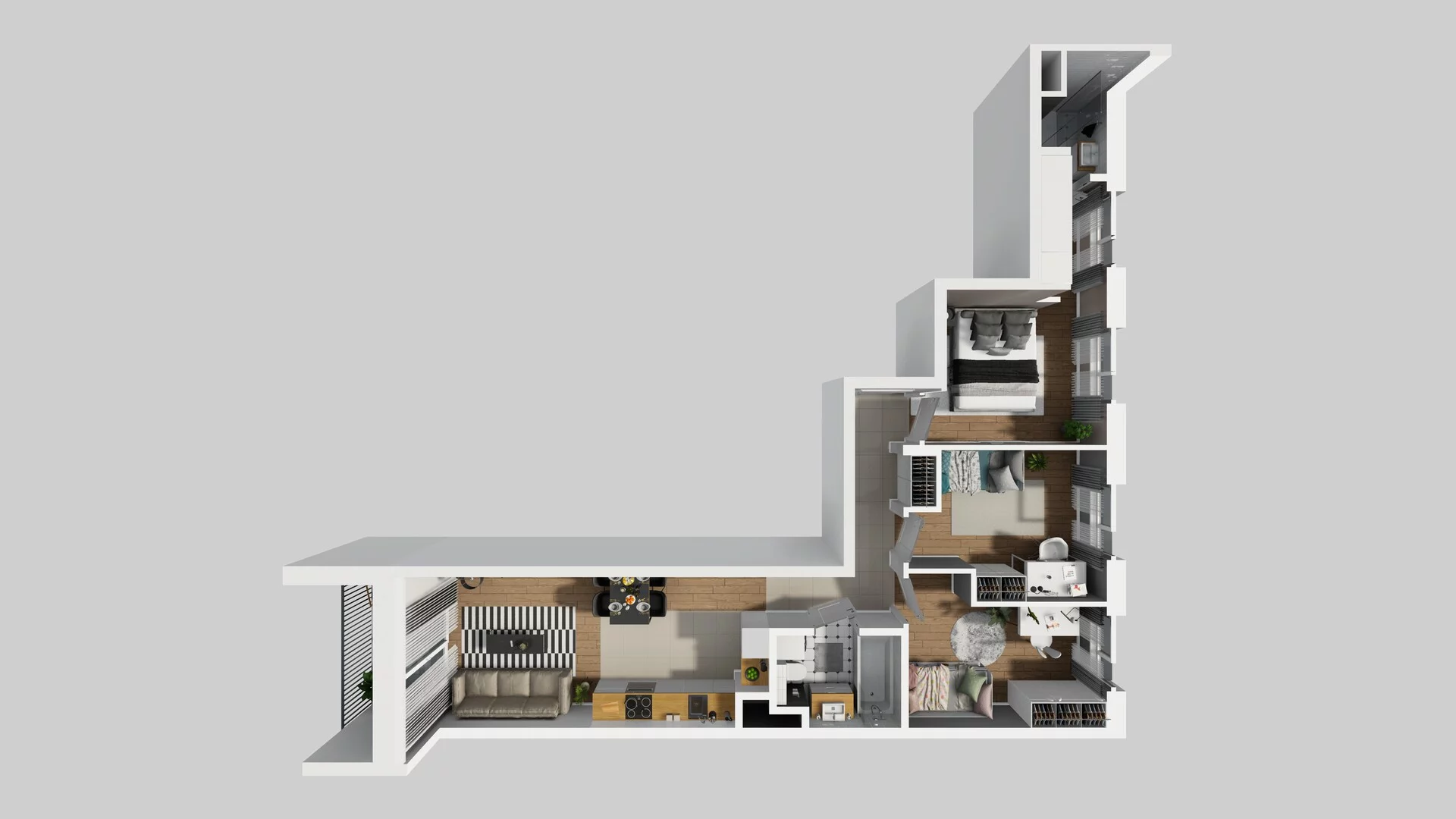 4 pokoje, mieszkanie 72,72 m², piętro 2, oferta nr A/18, Mokotów Sportowy 3, Warszawa, Mokotów, Augustówka, ul. Antoniewska
