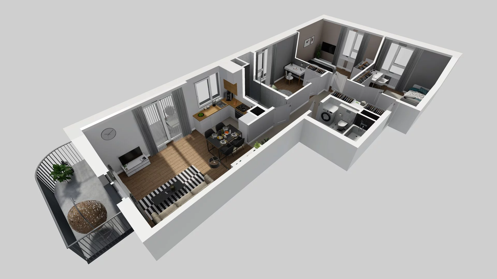 4 pokoje, mieszkanie 72,78 m², piętro 4, oferta nr A/27, Mokotów Sportowy 3, Warszawa, Mokotów, Augustówka, ul. Antoniewska