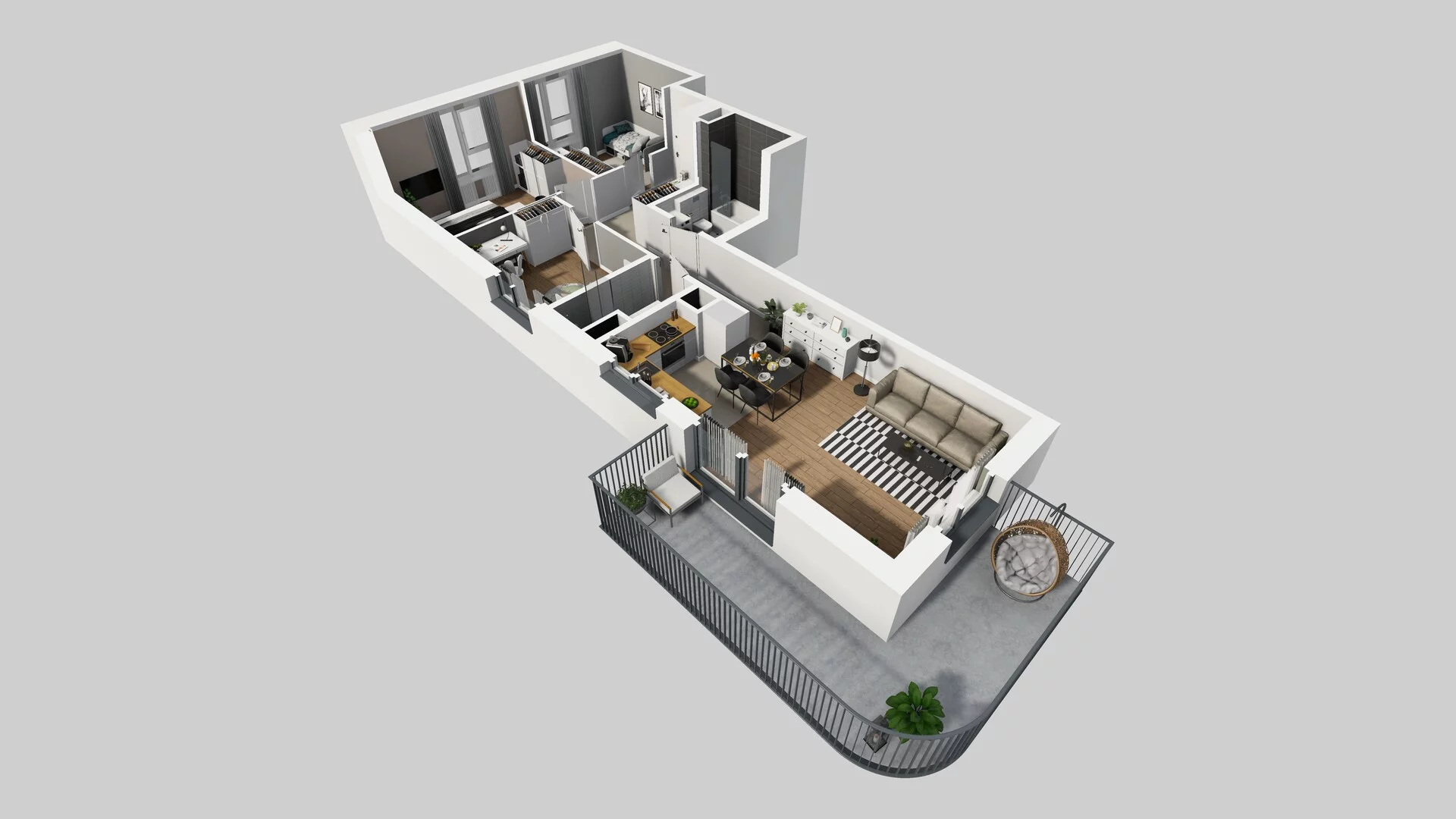4 pokoje, mieszkanie 72,78 m², piętro 4, oferta nr A/27, Mokotów Sportowy 3, Warszawa, Mokotów, Augustówka, ul. Antoniewska