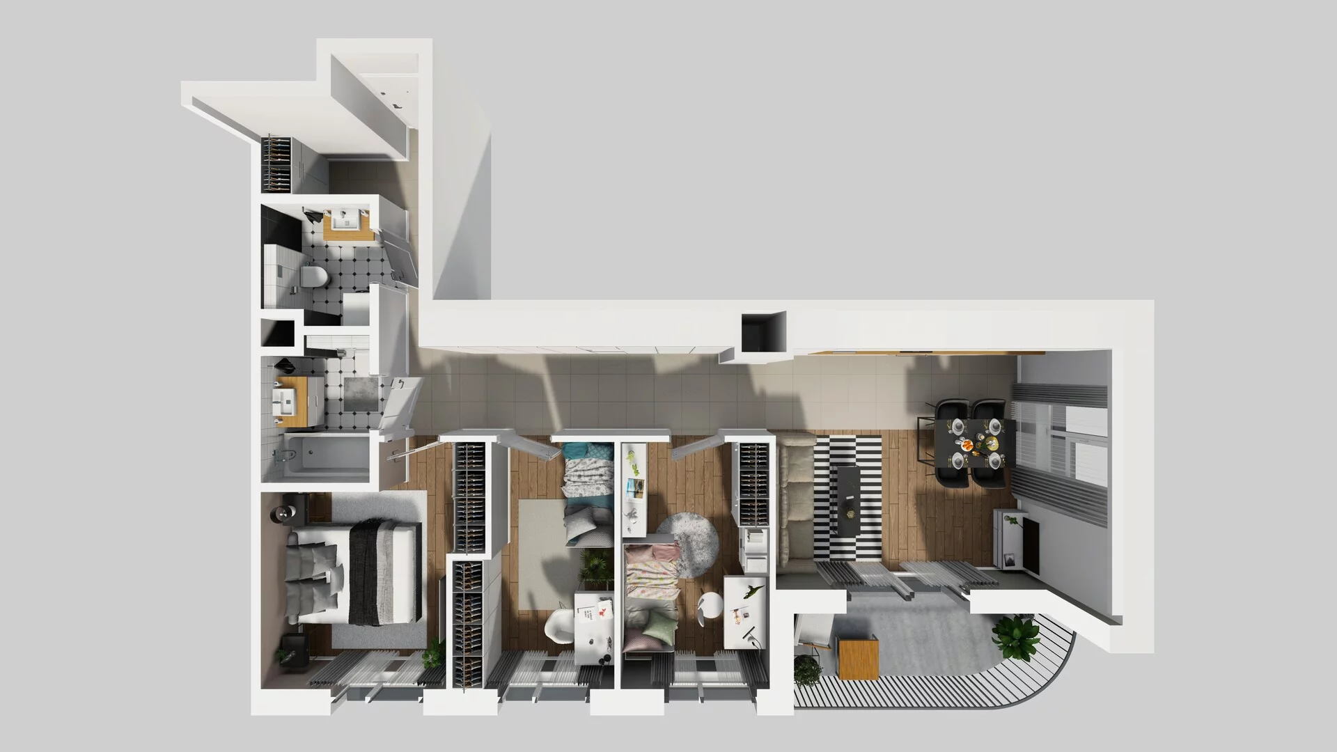 4 pokoje, mieszkanie 75,42 m², piętro 4, oferta nr A/29, Mokotów Sportowy 3, Warszawa, Mokotów, Augustówka, ul. Antoniewska