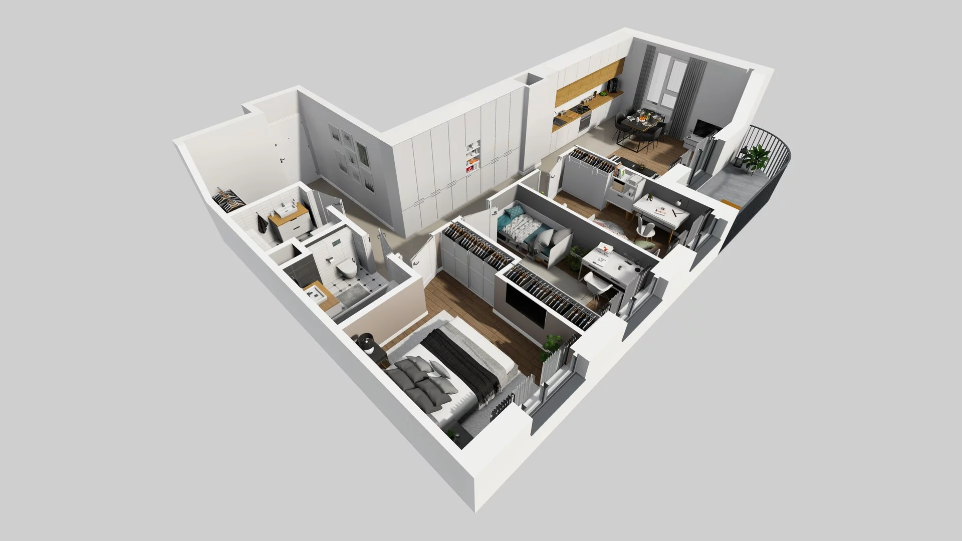 4 pokoje, mieszkanie 75,42 m², piętro 4, oferta nr A/29, Mokotów Sportowy 3, Warszawa, Mokotów, Augustówka, ul. Antoniewska