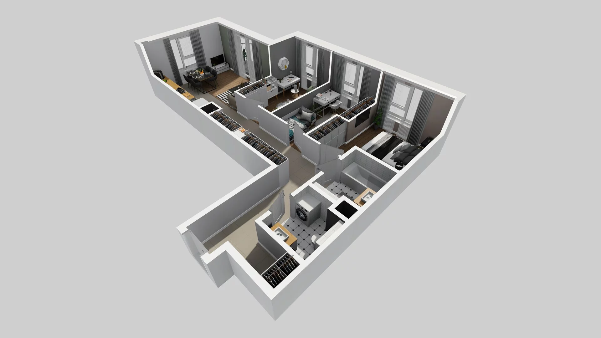 4 pokoje, mieszkanie 75,42 m², piętro 4, oferta nr A/29, Mokotów Sportowy 3, Warszawa, Mokotów, Augustówka, ul. Antoniewska