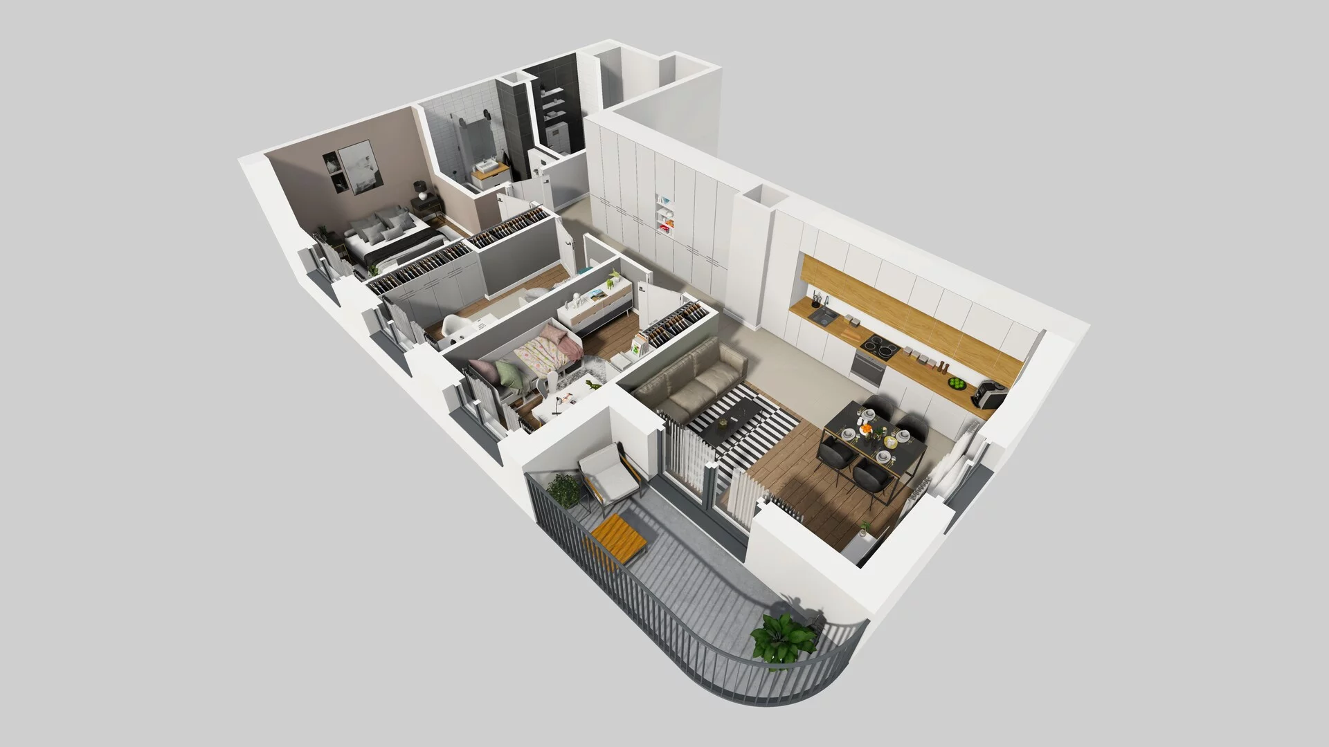 4 pokoje, mieszkanie 75,42 m², piętro 4, oferta nr A/29, Mokotów Sportowy 3, Warszawa, Mokotów, Augustówka, ul. Antoniewska