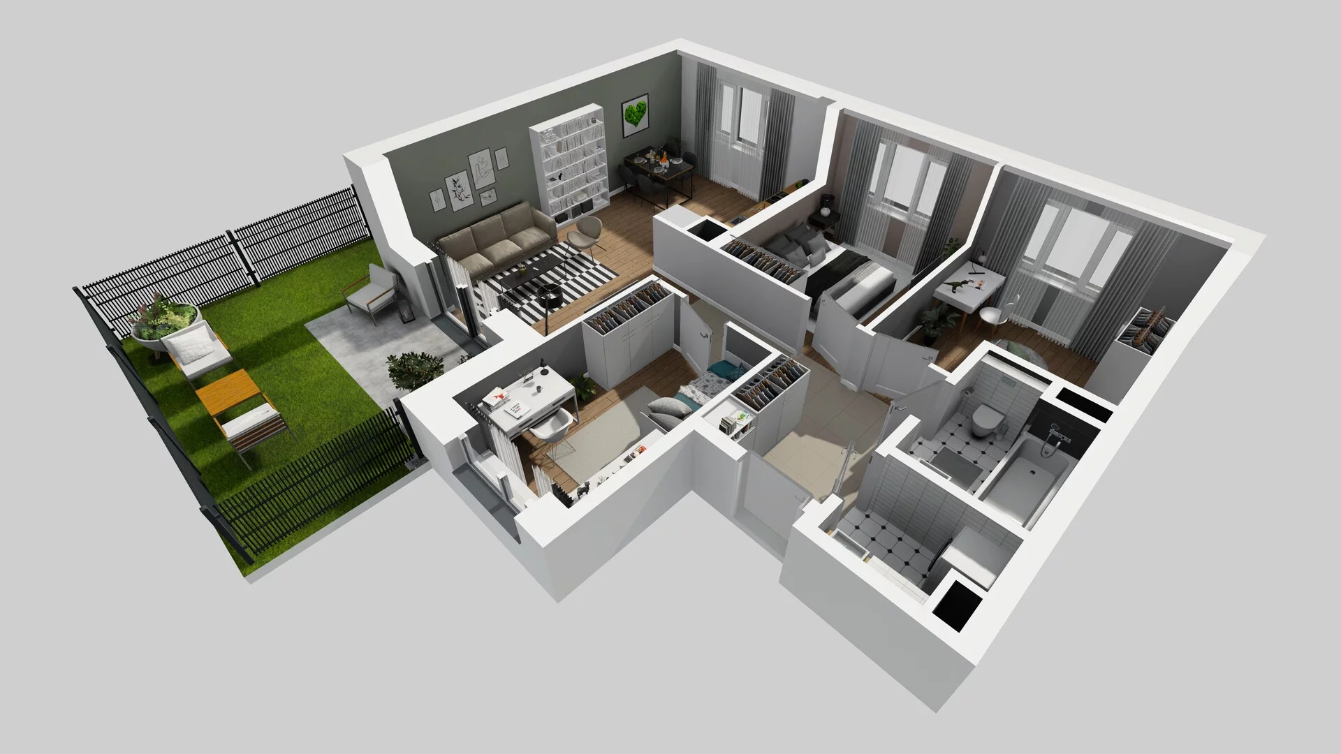 4 pokoje, mieszkanie 71,69 m², parter, oferta nr A/35, Mokotów Sportowy 3, Warszawa, Mokotów, Augustówka, ul. Antoniewska