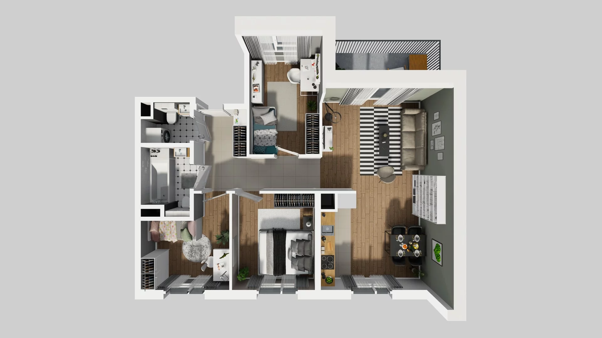 4 pokoje, mieszkanie 73,56 m², piętro 1, oferta nr A/36, Mokotów Sportowy 3, Warszawa, Mokotów, Augustówka, ul. Antoniewska