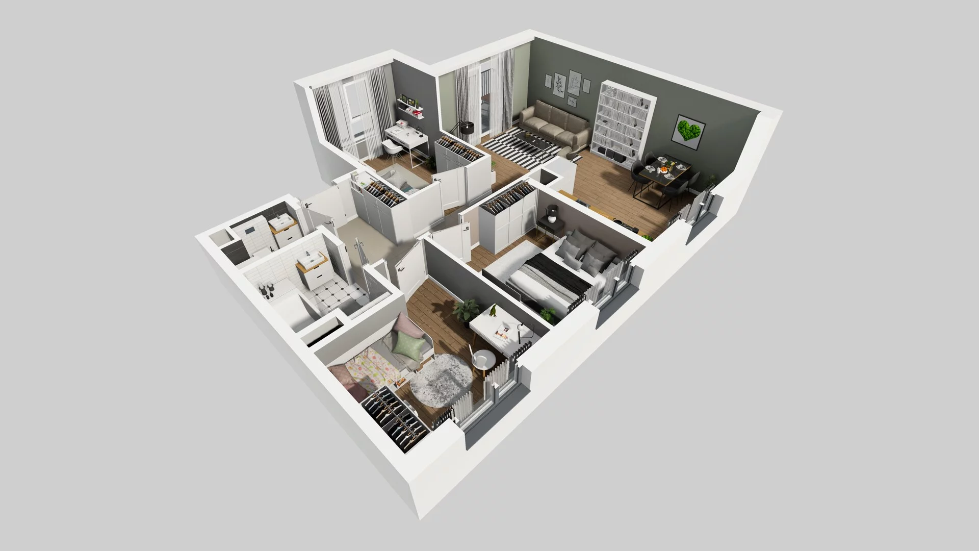 4 pokoje, mieszkanie 73,56 m², piętro 1, oferta nr A/36, Mokotów Sportowy 3, Warszawa, Mokotów, Augustówka, ul. Antoniewska
