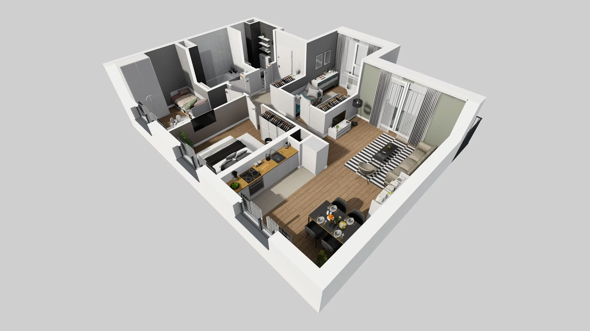 4 pokoje, mieszkanie 73,56 m², piętro 1, oferta nr A/36, Mokotów Sportowy 3, Warszawa, Mokotów, Augustówka, ul. Antoniewska