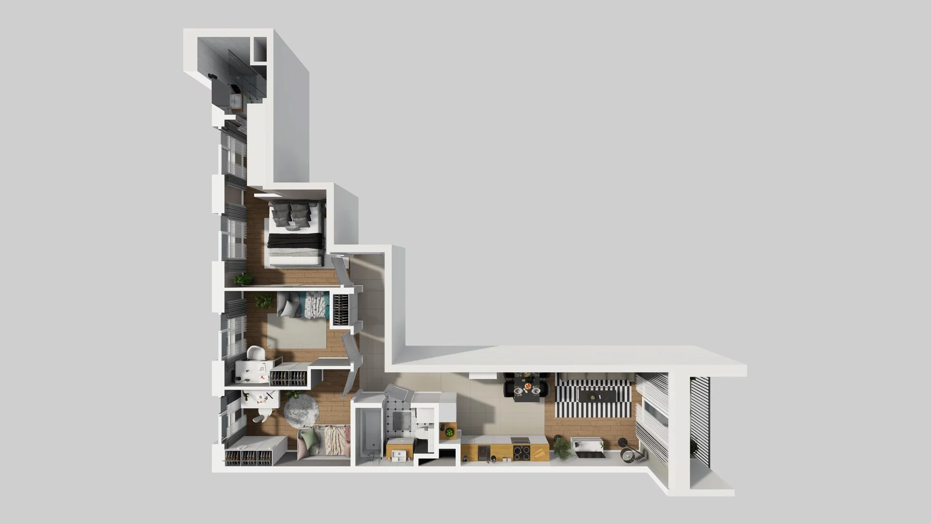 4 pokoje, mieszkanie 72,80 m², piętro 1, oferta nr A/42, Mokotów Sportowy 3, Warszawa, Mokotów, Augustówka, ul. Antoniewska