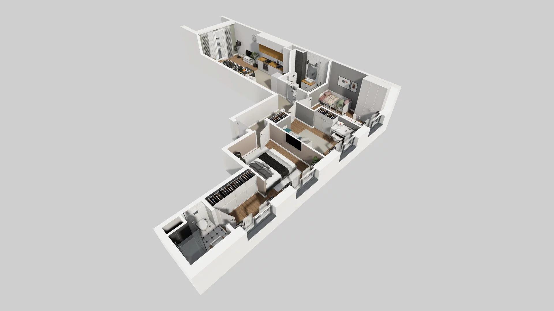 4 pokoje, mieszkanie 72,80 m², piętro 1, oferta nr A/42, Mokotów Sportowy 3, Warszawa, Mokotów, Augustówka, ul. Antoniewska