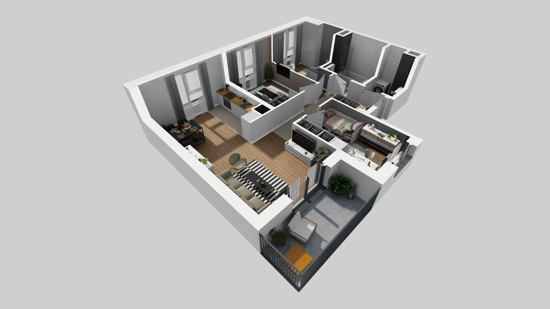 4 pokoje, mieszkanie 73,56 m², piętro 2, oferta nr A/43, Mokotów Sportowy 3, Warszawa, Mokotów, Augustówka, ul. Antoniewska