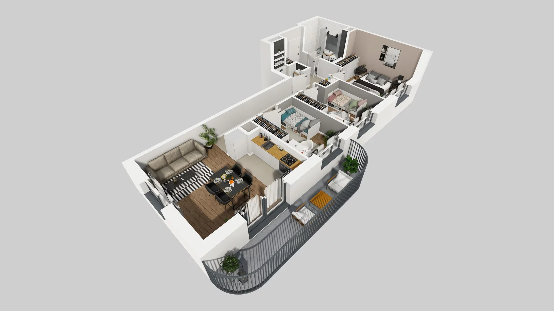 4 pokoje, mieszkanie 68,22 m², piętro 2, oferta nr A/44, Mokotów Sportowy 3, Warszawa, Mokotów, Augustówka, ul. Antoniewska