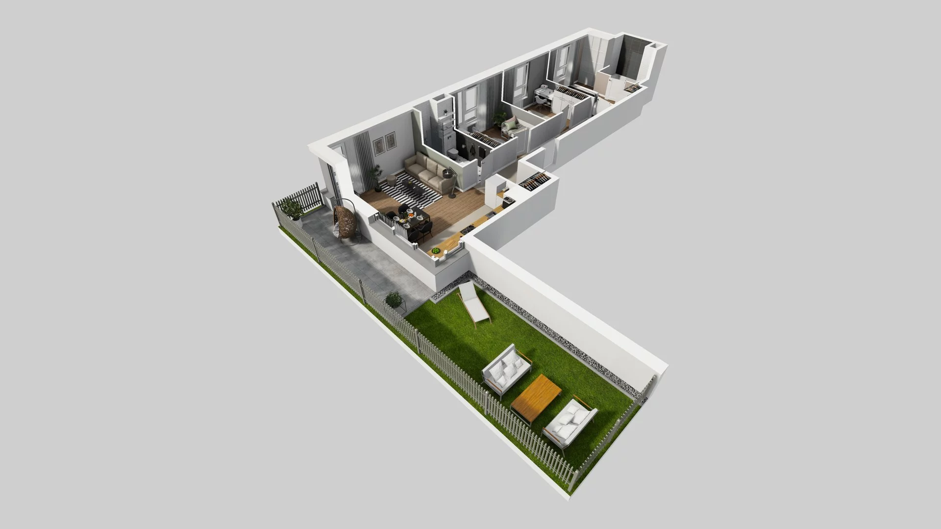 4 pokoje, mieszkanie 78,11 m², parter, oferta nr E/6, Mokotów Sportowy 1 B, Warszawa, Mokotów, Augustówka, ul. Antoniewska