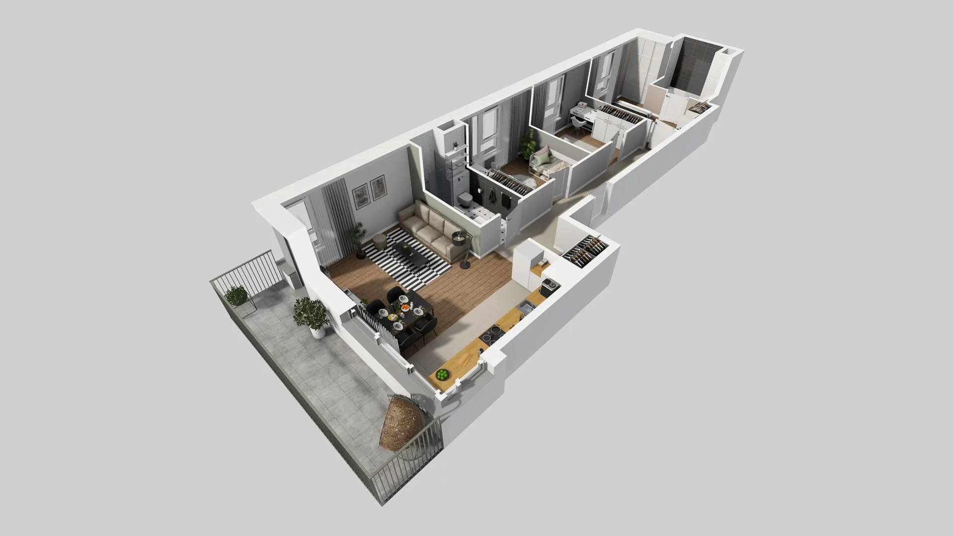 4 pokoje, mieszkanie 77,97 m², piętro 1, oferta nr E/13, Mokotów Sportowy 1 B, Warszawa, Mokotów, Augustówka, ul. Antoniewska