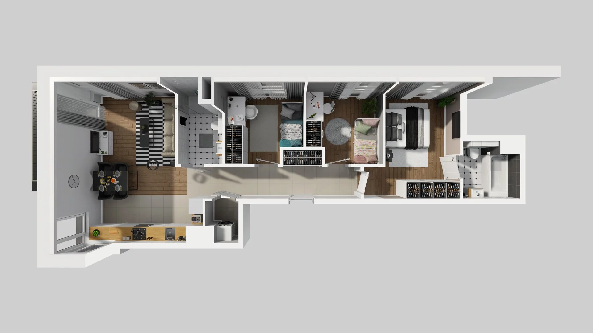 4 pokoje, mieszkanie 72,13 m², piętro 1, oferta nr D/9, Mokotów Sportowy 1 B, Warszawa, Mokotów, Augustówka, ul. Antoniewska