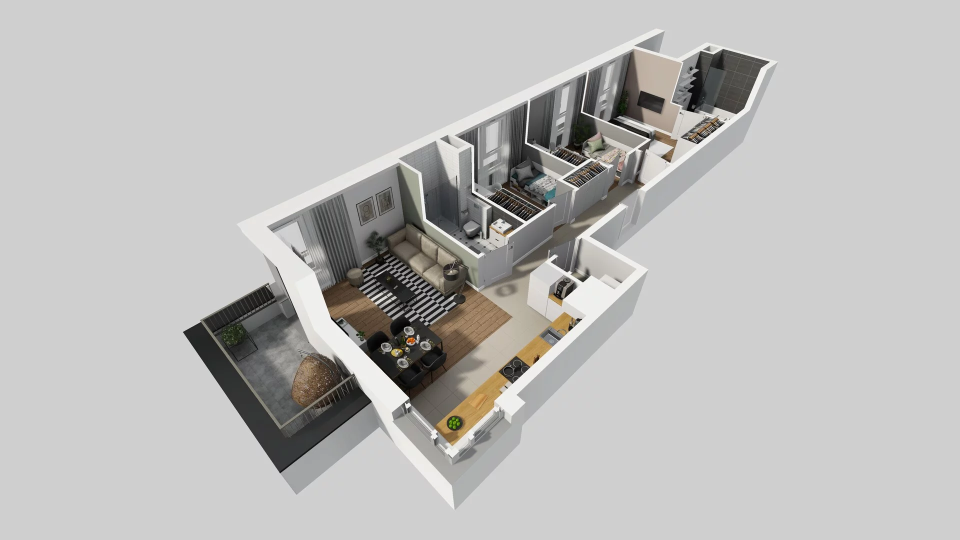 4 pokoje, mieszkanie 72,13 m², piętro 1, oferta nr D/9, Mokotów Sportowy 1 B, Warszawa, Mokotów, Augustówka, ul. Antoniewska