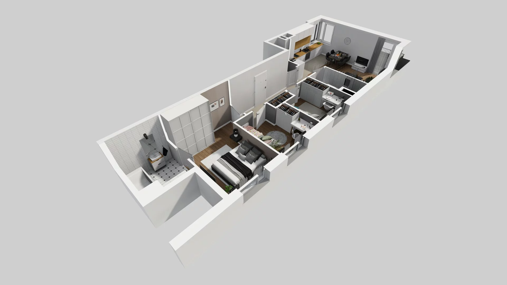 4 pokoje, mieszkanie 72,13 m², piętro 1, oferta nr D/9, Mokotów Sportowy 1 B, Warszawa, Mokotów, Augustówka, ul. Antoniewska