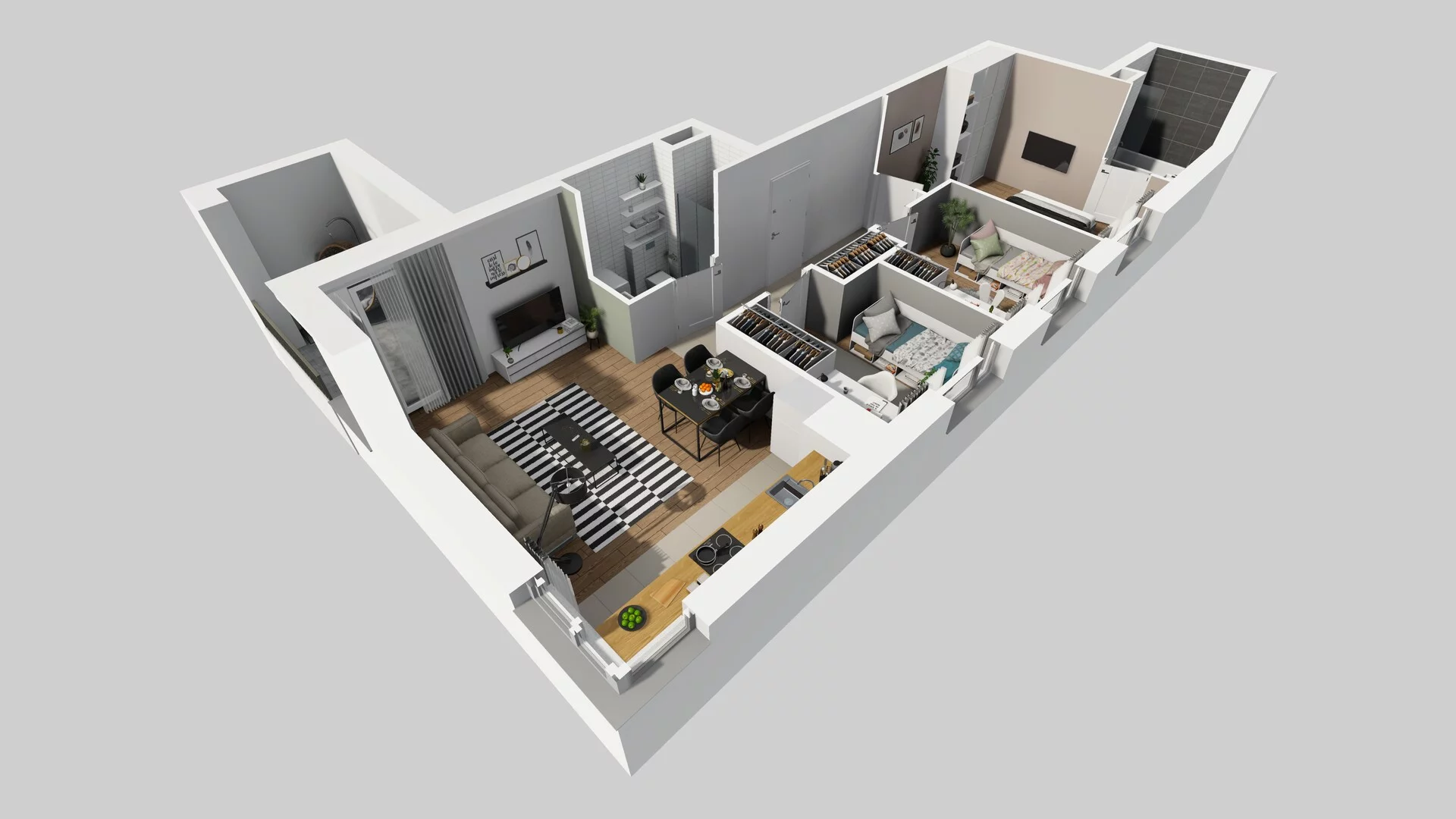 4 pokoje, mieszkanie 65,69 m², piętro 1, oferta nr D/10, Mokotów Sportowy 1 B, Warszawa, Mokotów, Augustówka, ul. Antoniewska