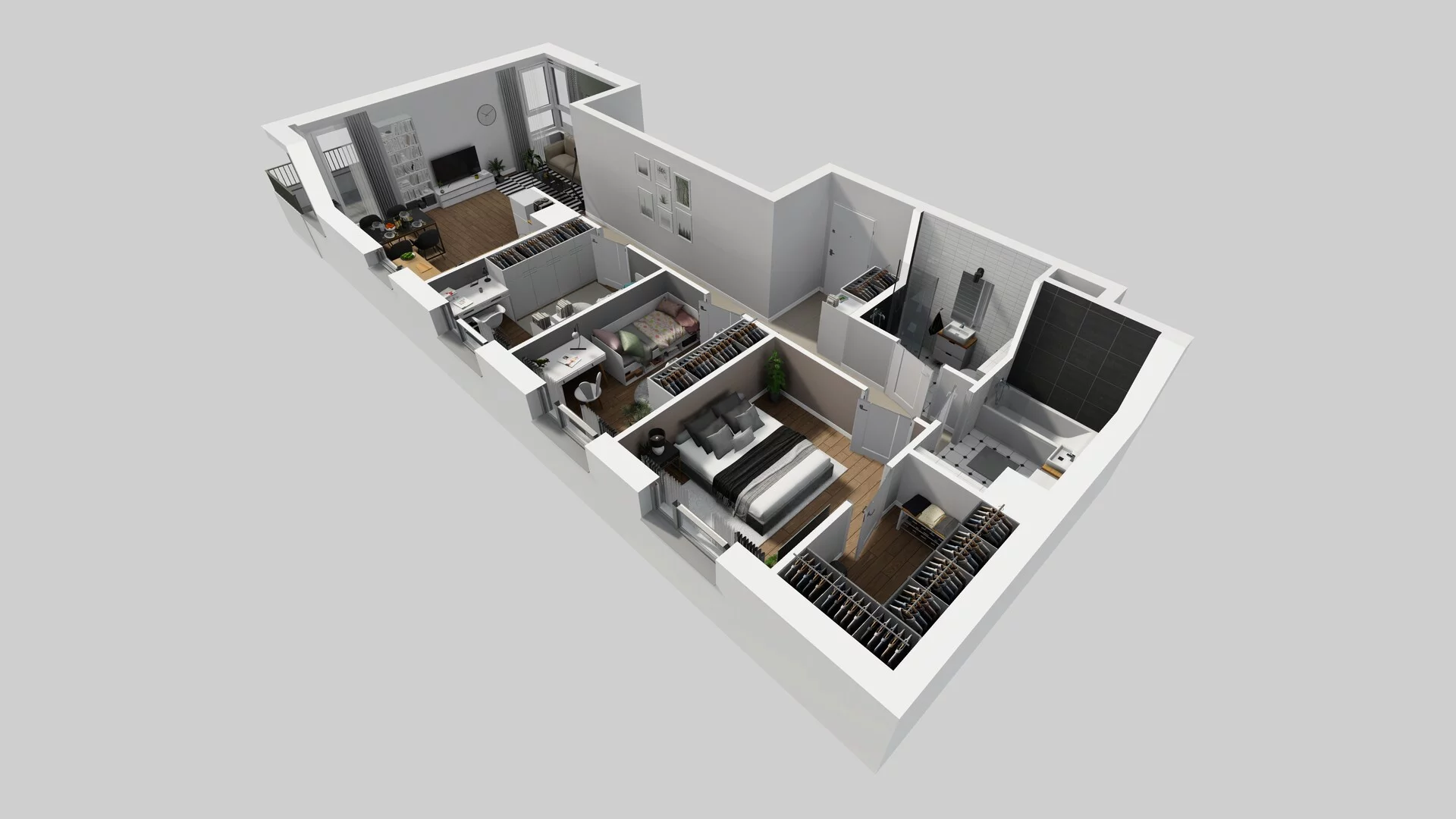 4 pokoje, mieszkanie 81,33 m², piętro 3, oferta nr D/19, Mokotów Sportowy 1 B, Warszawa, Mokotów, Augustówka, ul. Antoniewska