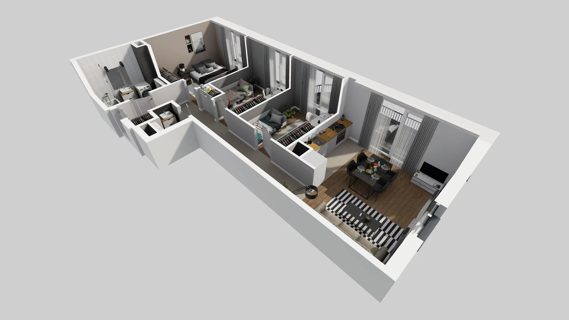 4 pokoje, mieszkanie 68,22 m², piętro 1, oferta nr A/37, Mokotów Sportowy 3, Warszawa, Mokotów, Augustówka, ul. Antoniewska