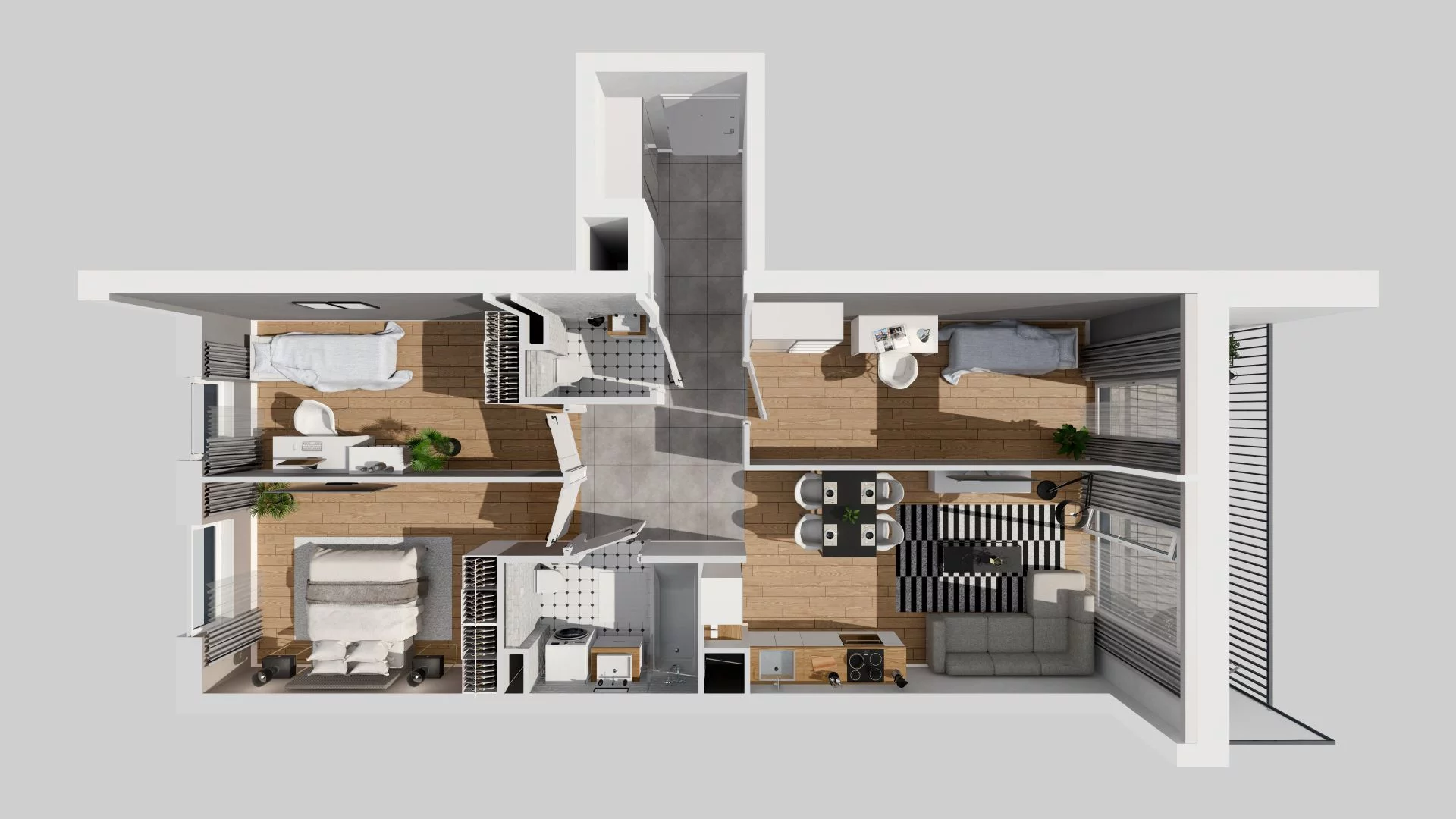 4 pokoje, mieszkanie 74,75 m², piętro 1, oferta nr A/21, Braniborska 80, Wrocław, Stare Miasto, ul. Braniborska 80