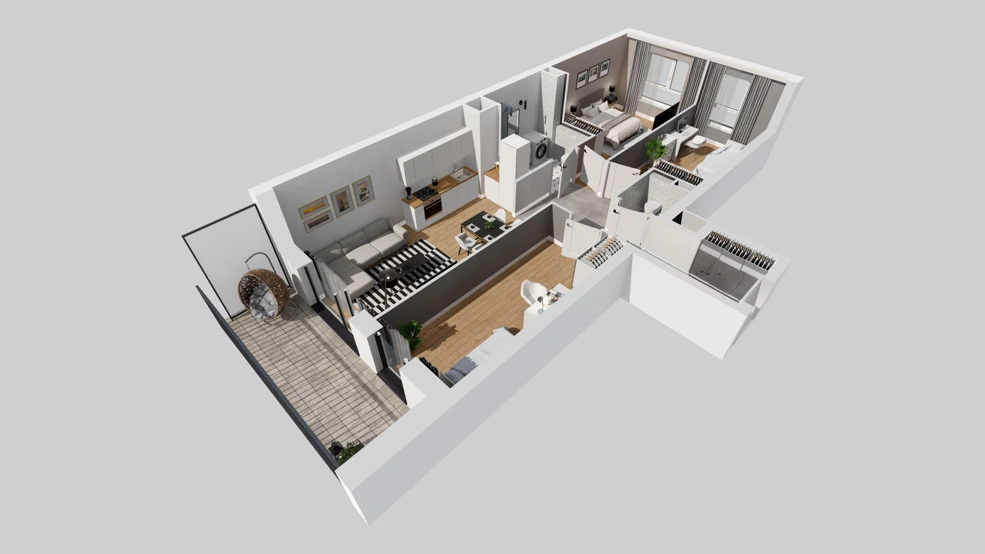 4 pokoje, mieszkanie 74,75 m², piętro 1, oferta nr A/21, Braniborska 80, Wrocław, Stare Miasto, ul. Braniborska 80