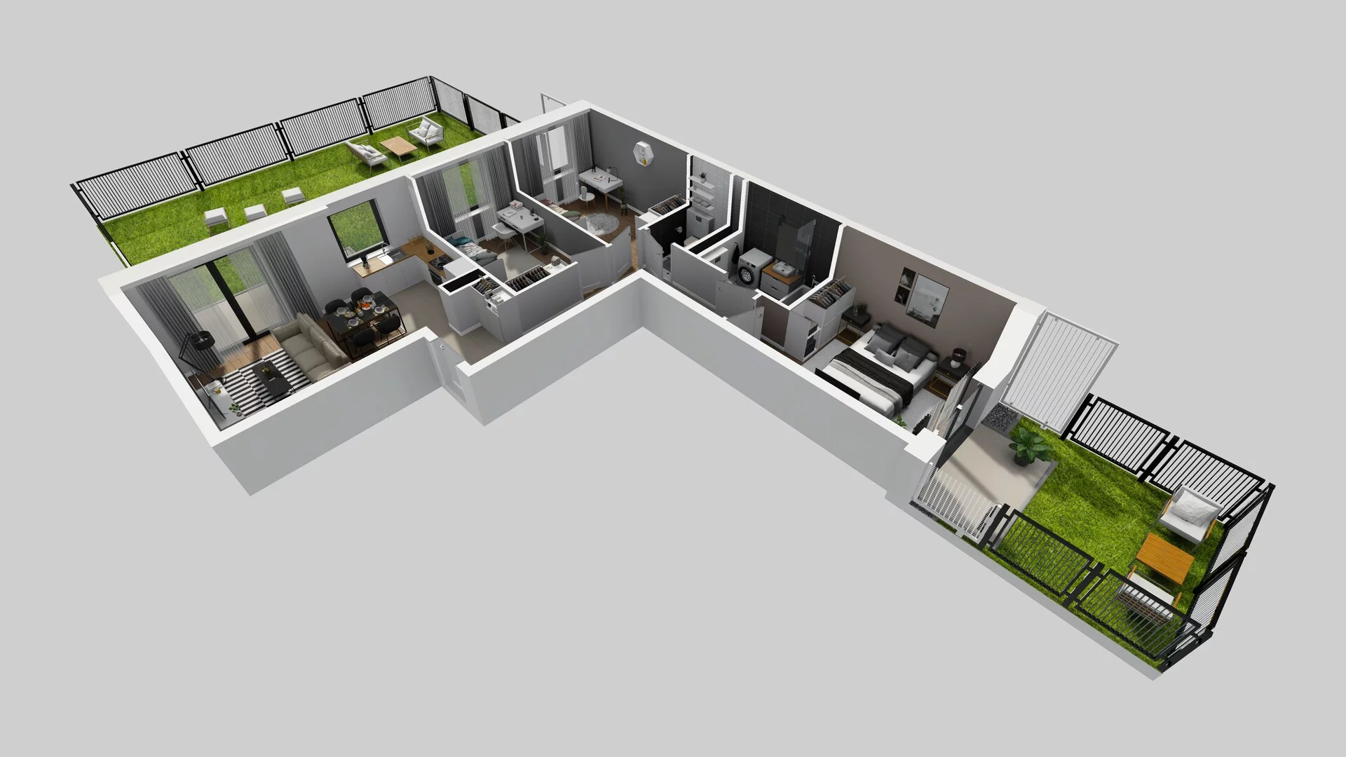4 pokoje, mieszkanie 71,21 m², parter, oferta nr A/6, Apartamenty nad Oławką, Wrocław, Przedmieście Oławskie, Krzyki, ul. Krakowska 98