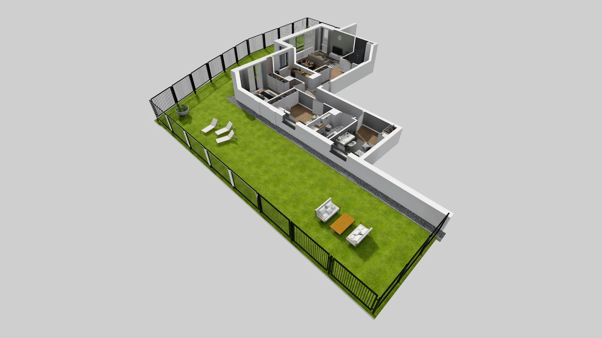 4 pokoje, mieszkanie 90,30 m², parter, oferta nr B/56, Apartamenty nad Oławką 2, Wrocław, Przedmieście Oławskie, Krzyki, ul. Krakowska 98a