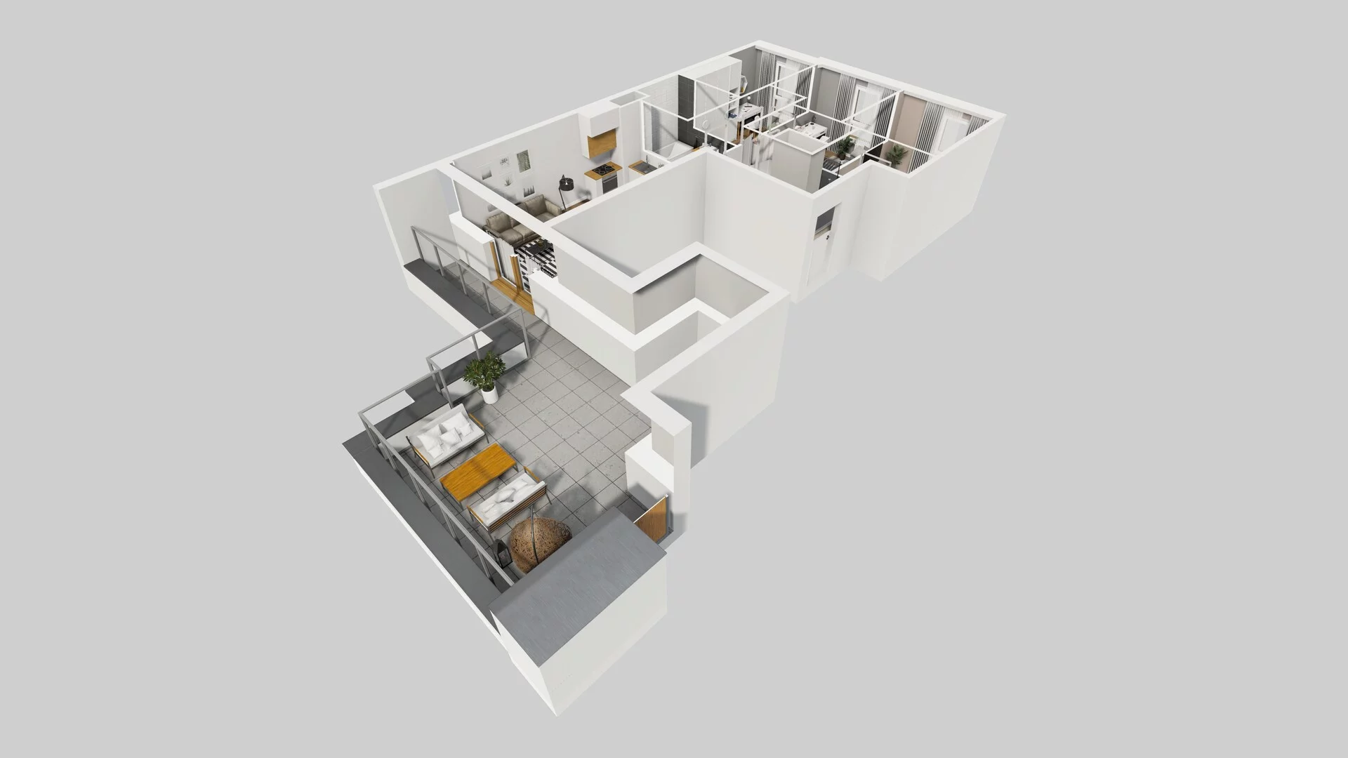 4 pokoje, mieszkanie 72,11 m², piętro 6, oferta nr C/51, Apartamenty Literacka 2, Warszawa, Bielany, Piaski, ul. Literacka
