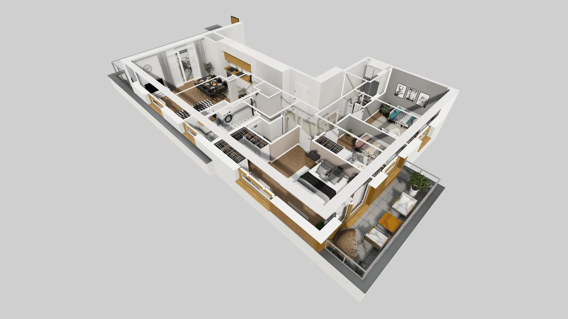 4 pokoje, mieszkanie 93,49 m², piętro 6, oferta nr C/52, Apartamenty Literacka 2, Warszawa, Bielany, Piaski, ul. Literacka