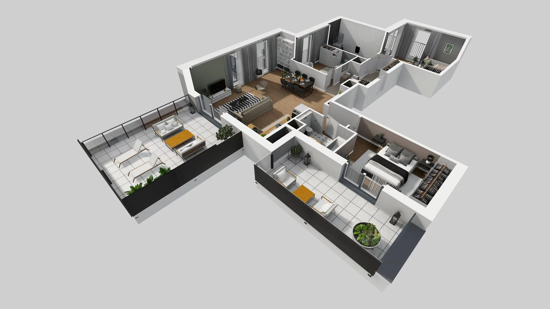 4 pokoje, apartament 98,70 m², piętro 3, oferta nr F/56, Apartamenty Park Matecznego bud. F i G, Kraków, Podgórze, Mateczny, ul. Rydlówka / Nowoorawska