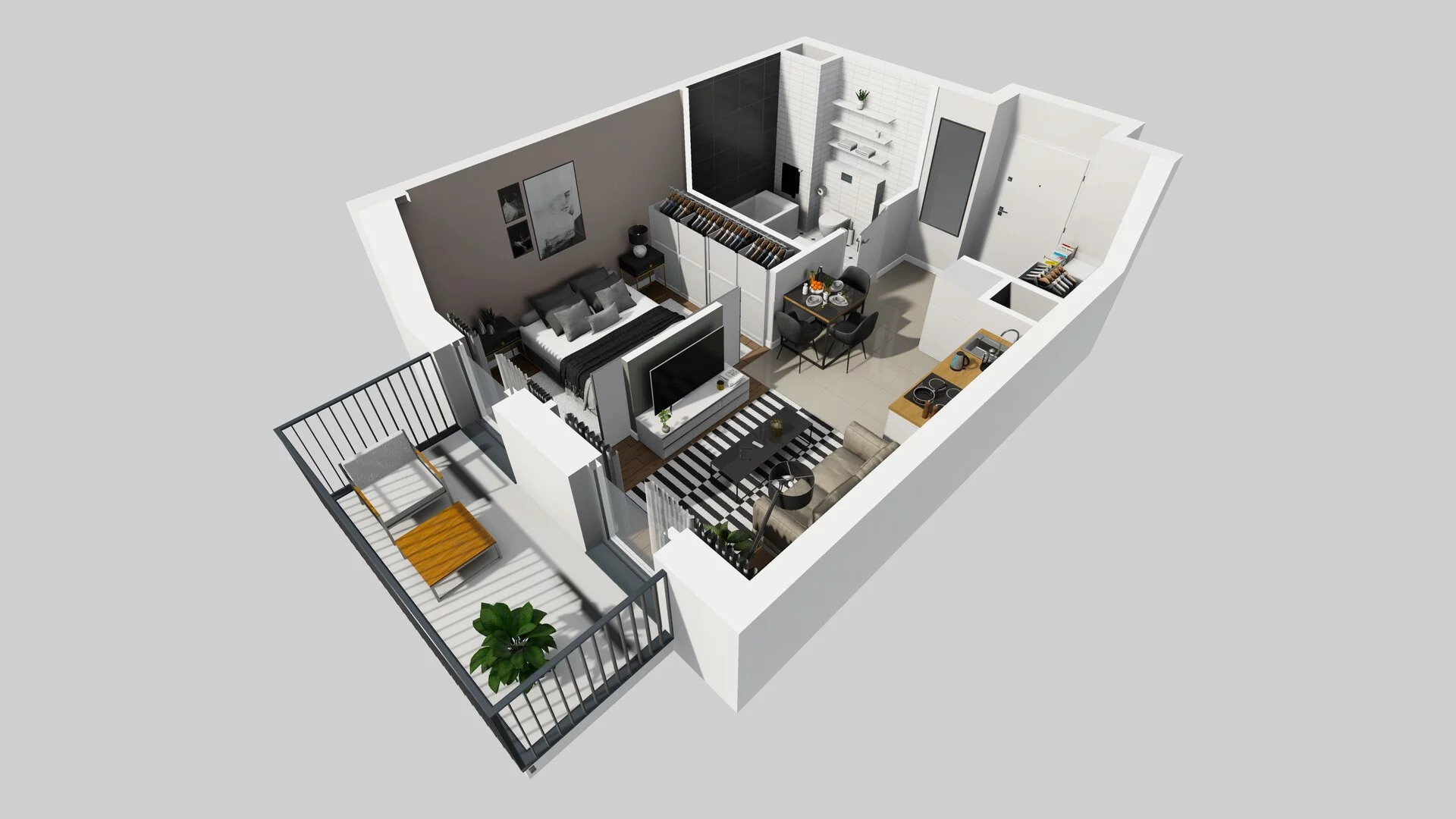 4 pokoje, apartament 79,05 m², piętro 1, oferta nr G/35, Apartamenty Park Matecznego bud. F i G, Kraków, Podgórze, Mateczny, ul. Rydlówka / Nowoorawska
