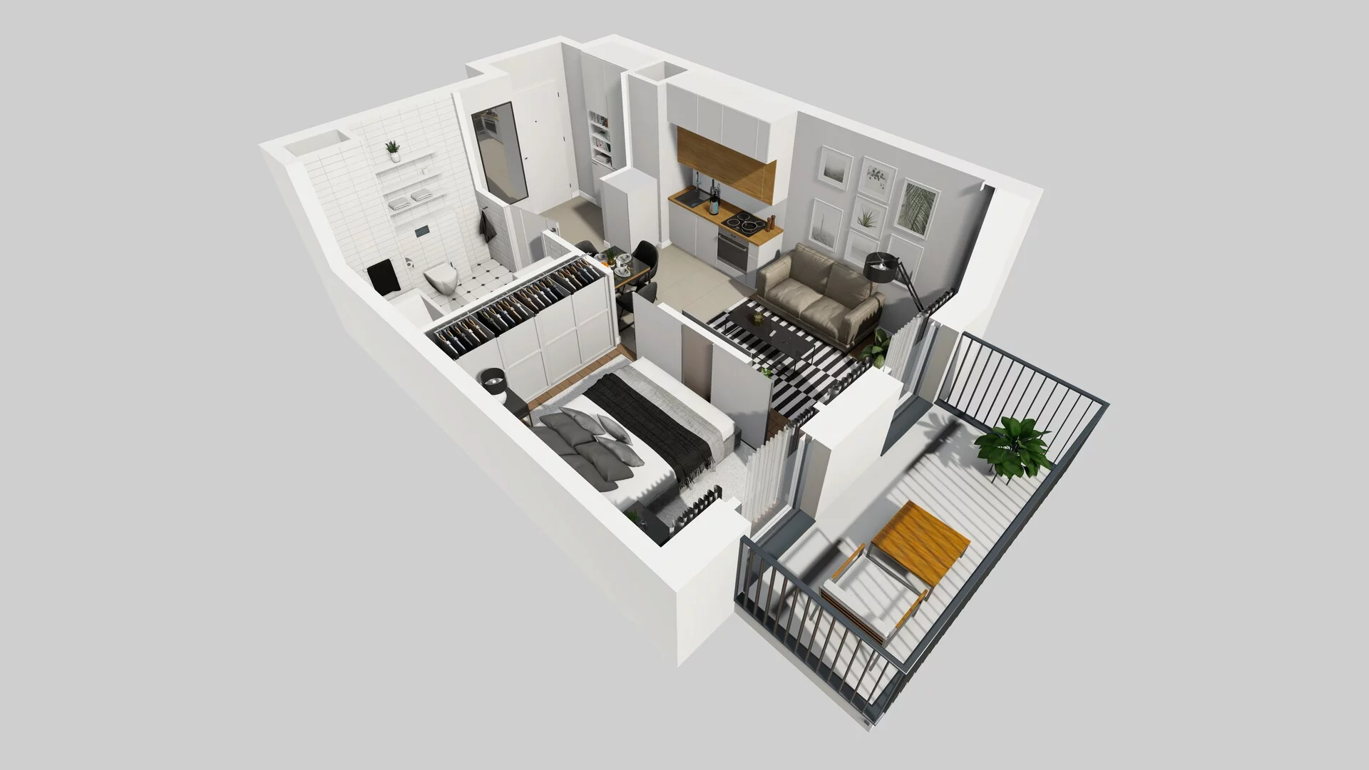 4 pokoje, apartament 85,94 m², piętro 2, oferta nr G/39, Apartamenty Park Matecznego bud. F i G, Kraków, Podgórze, Mateczny, ul. Rydlówka / Nowoorawska