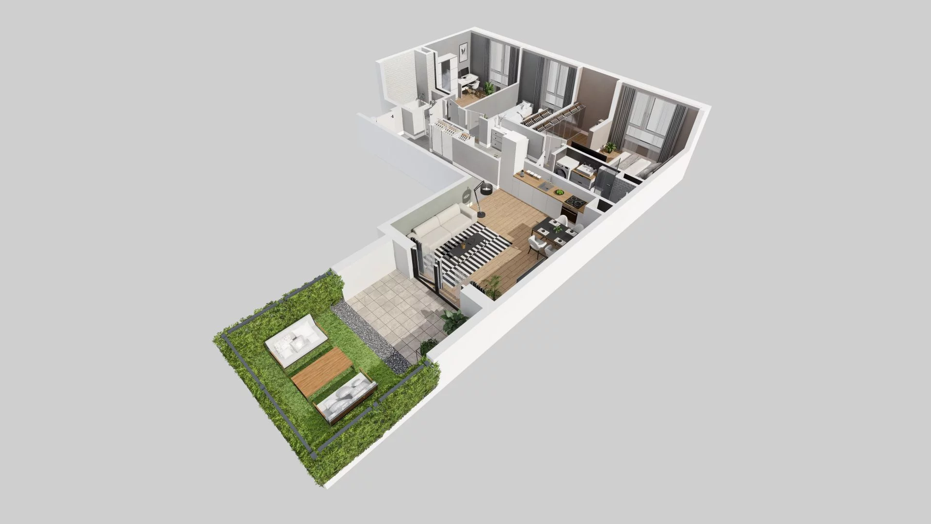 Mieszkanie 85,71 m², parter, oferta nr A/33, Osiedle Wilno, Warszawa, Targówek, Elsnerów, ul. Wierna