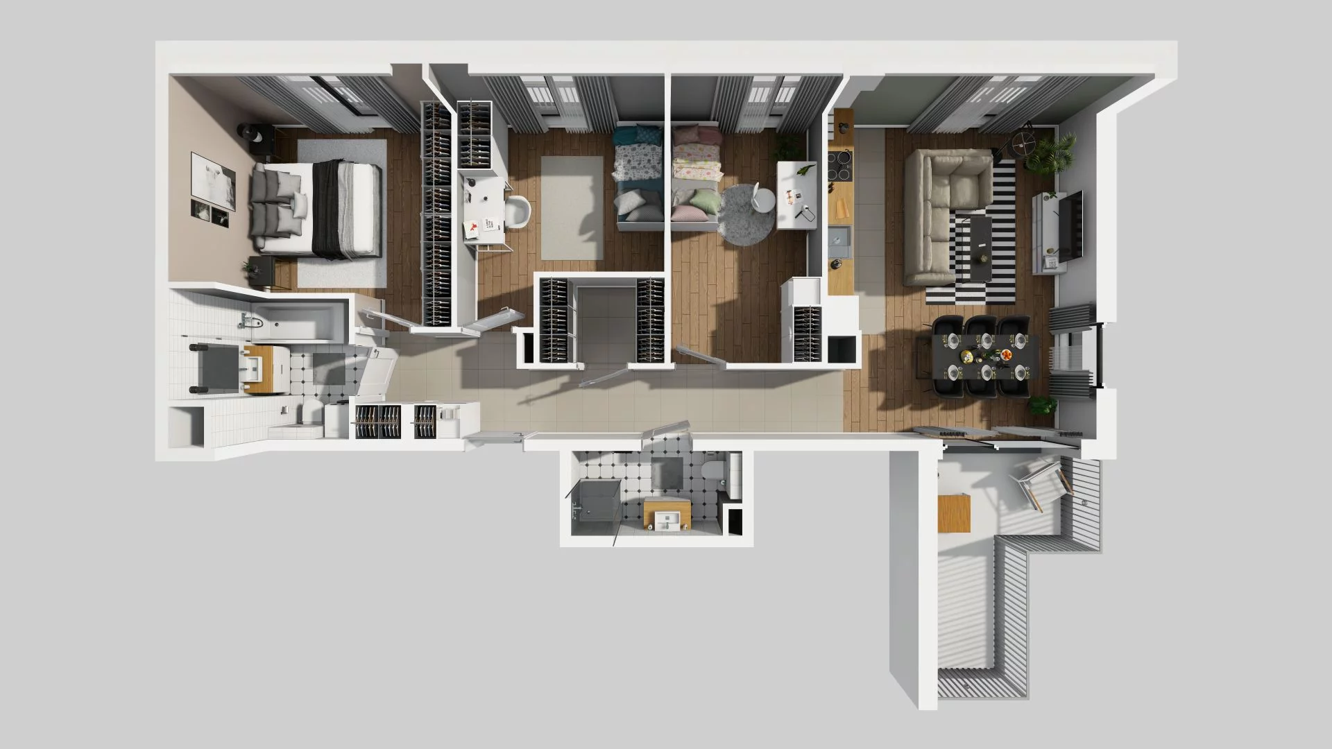 4 pokoje, mieszkanie 88,79 m², piętro 1, oferta nr A/9, Osiedle Rapsodia, Wrocław, Karłowice-Różanka, Różanka, ul. Wołowska 5