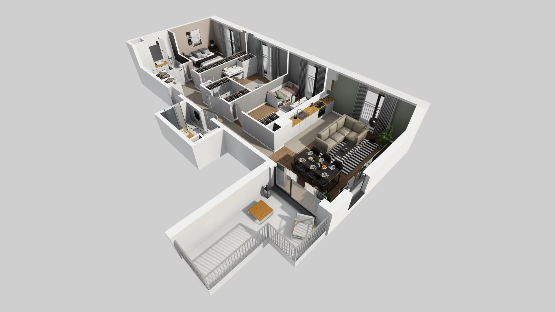 4 pokoje, mieszkanie 88,79 m², piętro 1, oferta nr A/9, Osiedle Rapsodia, Wrocław, Karłowice-Różanka, Różanka, ul. Wołowska 5