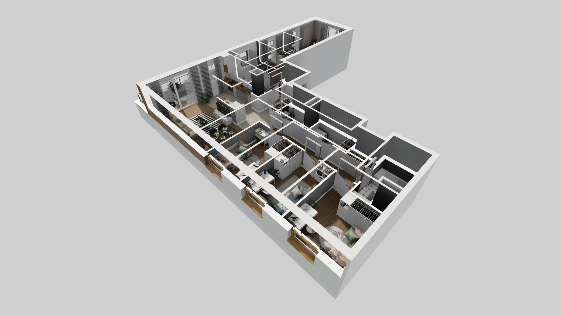 5 pokoi, mieszkanie 111,08 m², piętro 1, oferta nr D/23, Apartamenty Literacka 2, Warszawa, Bielany, Piaski, ul. Literacka