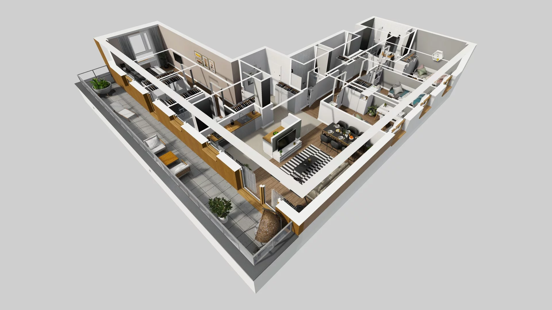 5 pokoi, mieszkanie 111,08 m², piętro 1, oferta nr D/23, Apartamenty Literacka 2, Warszawa, Bielany, Piaski, ul. Literacka