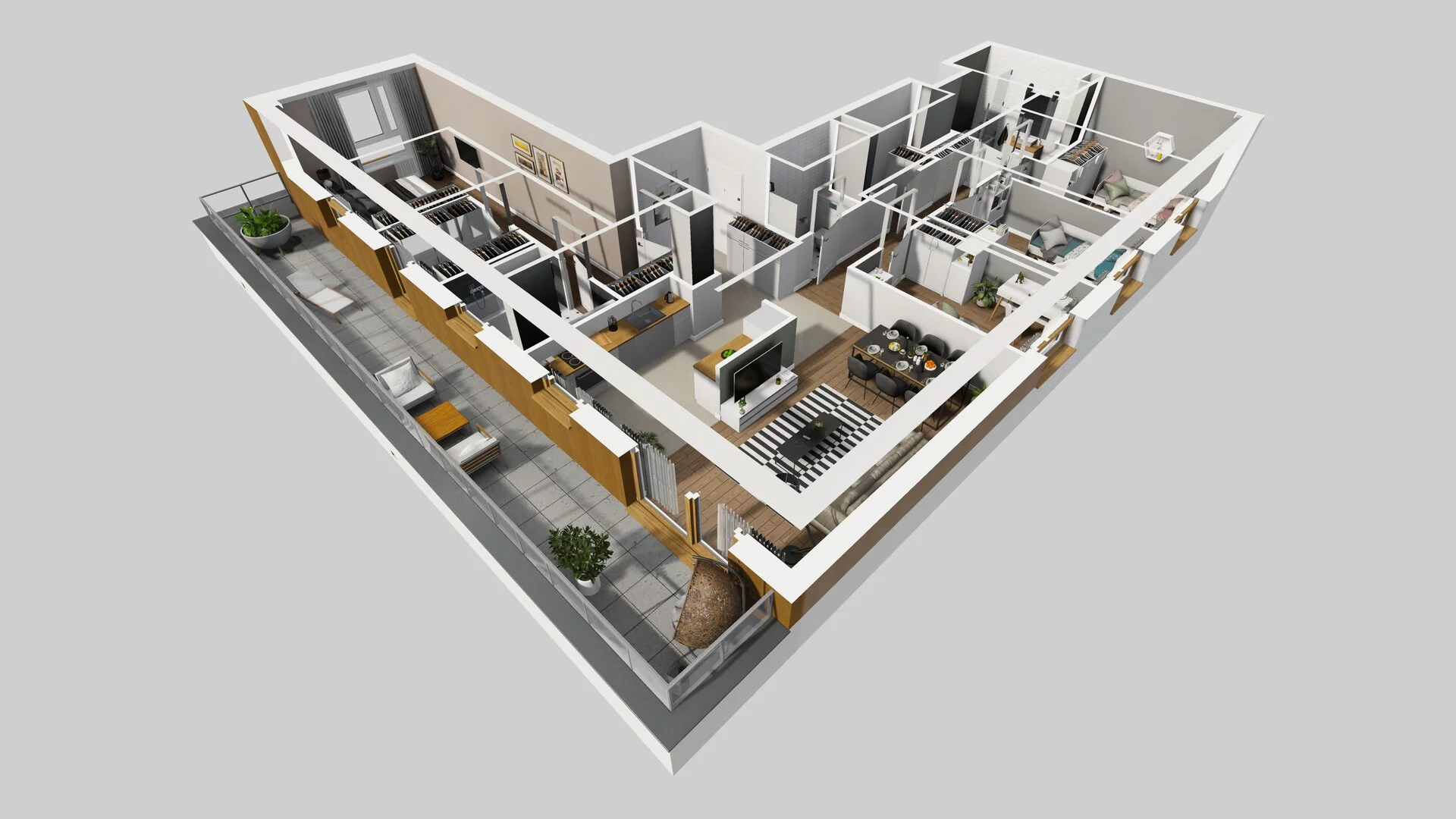 5 pokoi, mieszkanie 111,15 m², piętro 2, oferta nr D/30, Apartamenty Literacka 2, Warszawa, Bielany, Piaski, ul. Literacka