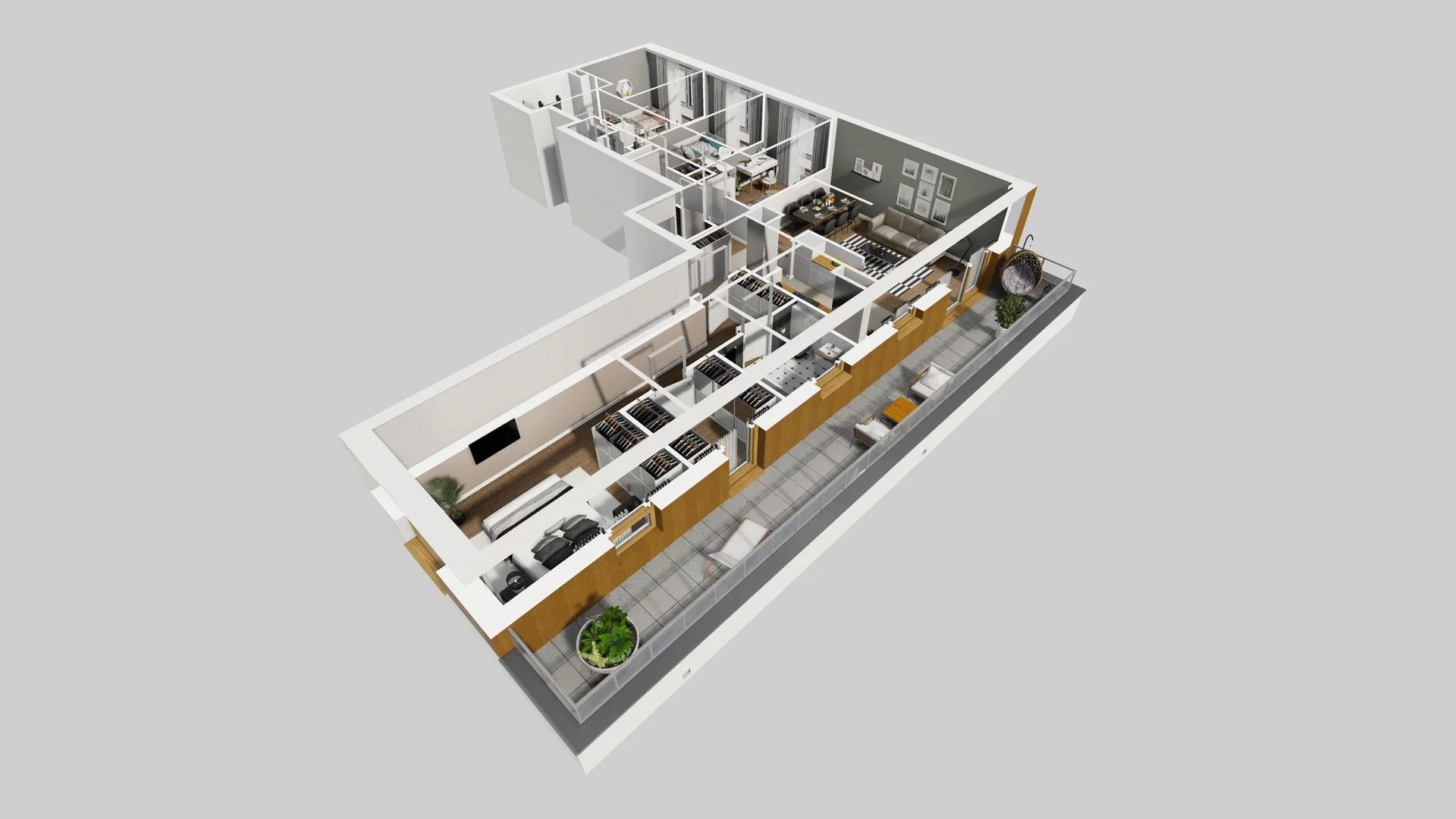 5 pokoi, mieszkanie 111,15 m², piętro 5, oferta nr D/51, Apartamenty Literacka 2, Warszawa, Bielany, Piaski, ul. Literacka